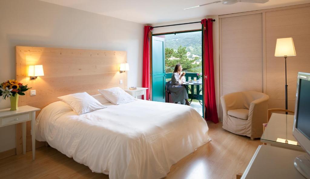 La Pinede Hotell Amélie-les-Bains-Palalda Rum bild